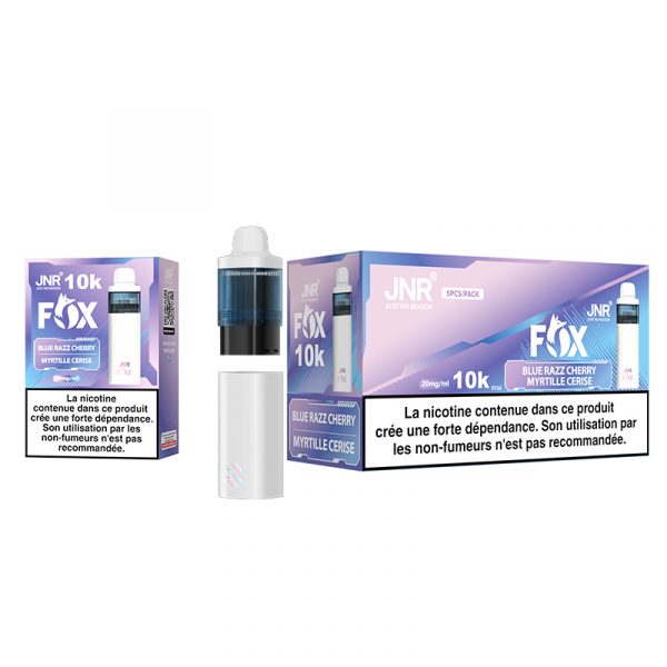 JNR FOX 10k Myrtille Cerise