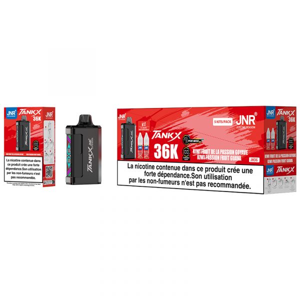 JNR Tank X 36K Kiwi Passion Fruit Guava